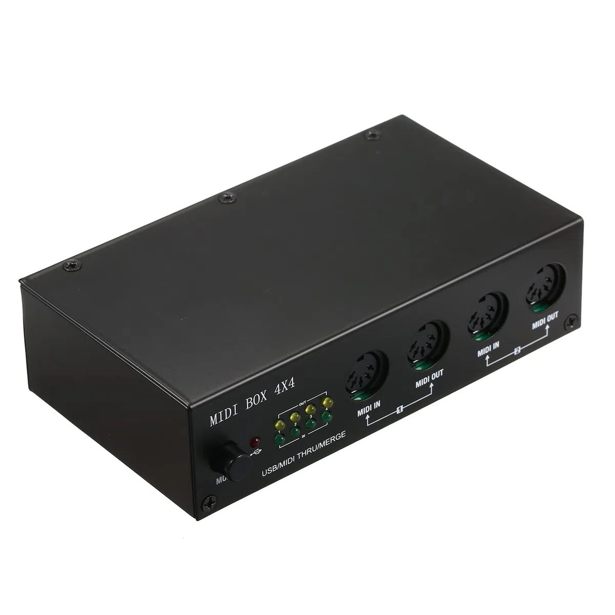 Btuty UM4X4 USB MIDI 4i/4o 64-Kanäle MIDI-Box 4X4