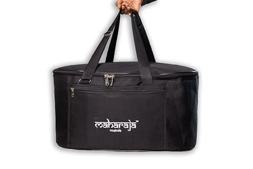 MAHARAJA Tabla Tasche, gepolstert, Premium-Gigbag für Tabla Schlagzeug-Set, passend für Bayan, Dayan, Ringsets und Zubehör, bis zu 55,9 x 38,1 x 30,5 cm – (PDI-TBG1)