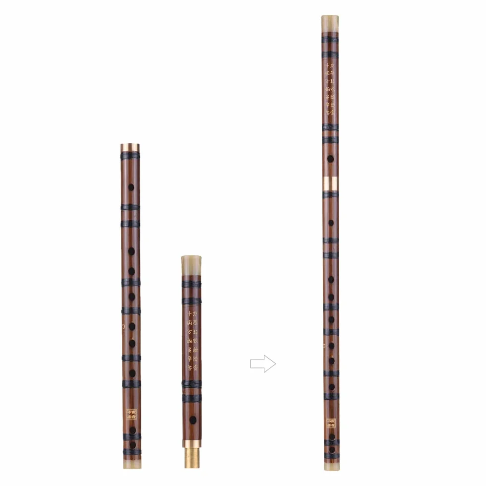 Bitter Bambusflöte Dizi Pluggable Traditionelle Chinesische Handgemachte Musik Blasinstrument C-Taste Studio Professionelle Leistungsstufe