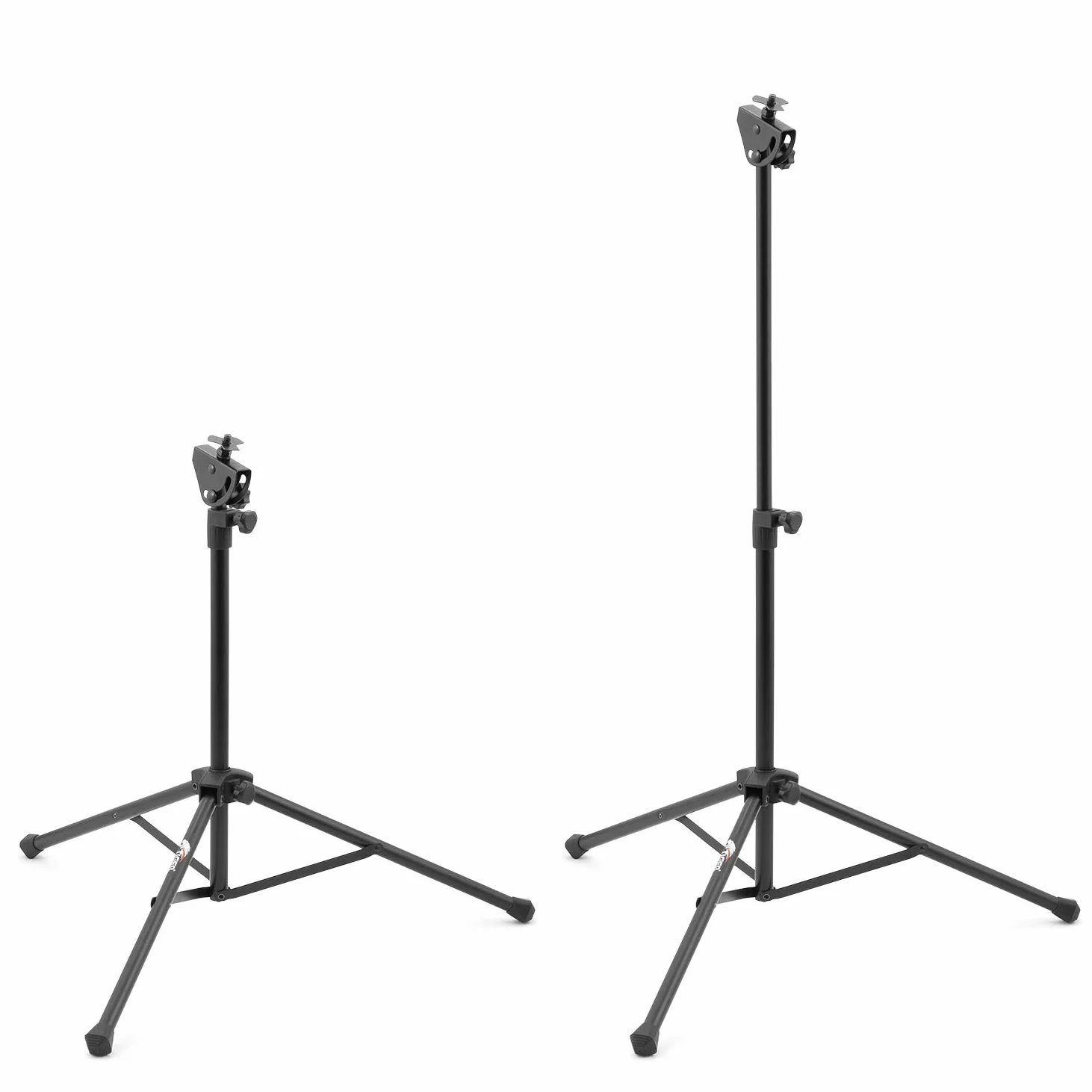 TIGER DHW52-BK strapazierfähiger Übungspad-Ständer mit 8mm-Gewinde, schwarz | Strapazierfähiger Ständer für Übungspads, stabil und langlebig, ideal für komfortables Spielen