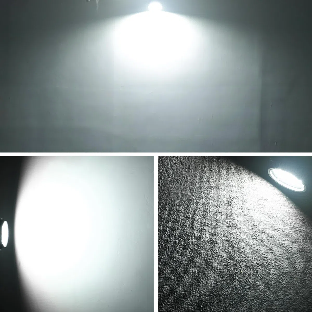 Telbum Stroboskop Halloween Weiß Stroboskoplichter mit Fernbedienung Superhell 78 LEDs Strobe Lights Sound Aktiviert am besten für Zimmer Bühne Party Tanz Hochzeit (Plug-In)