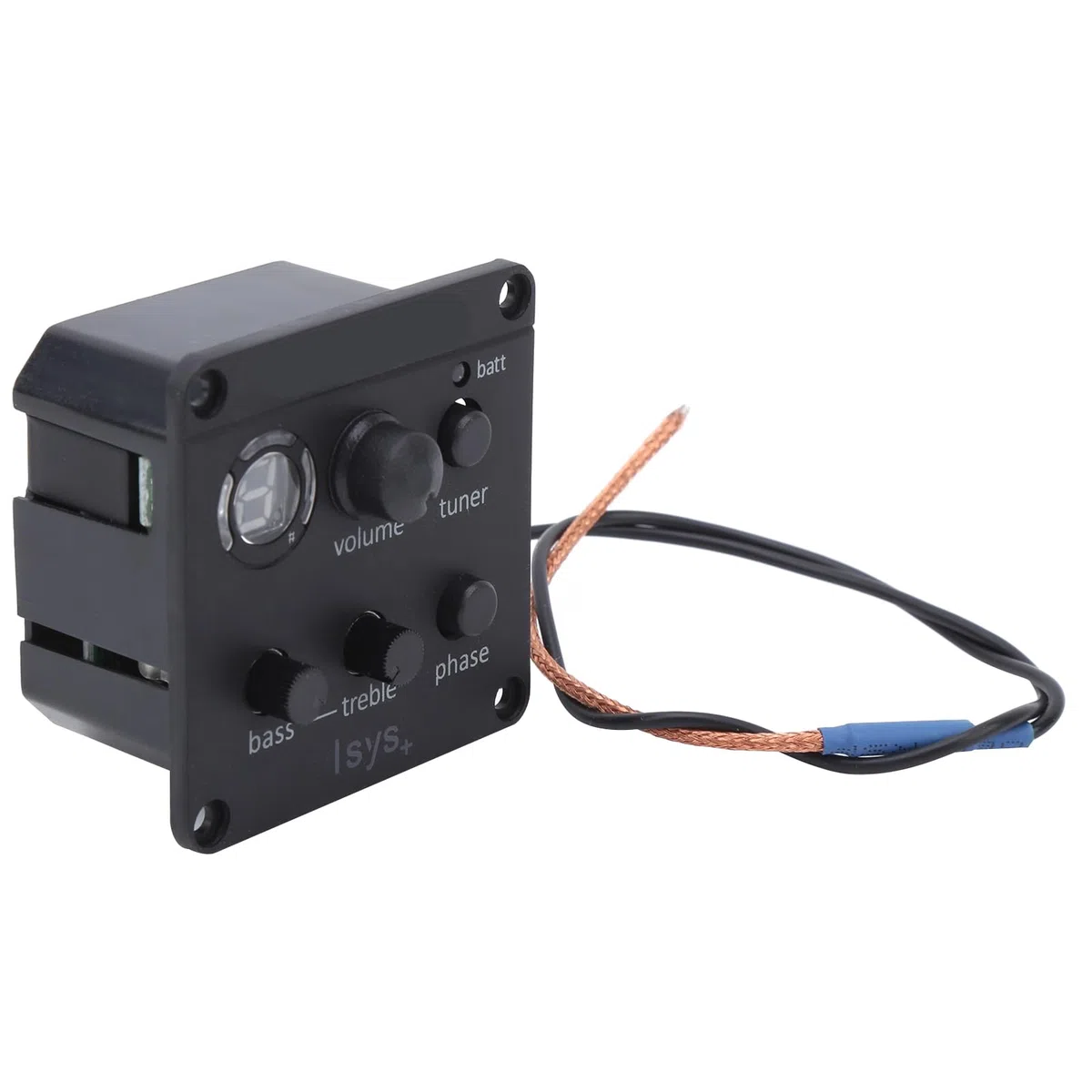 Akustischer Gitarren-Pickup, Onboard Preamp Equalizer mit Benutzerhandbuch, Soundhole-Pickup für Folk-Gitarren Spieler, Live-Auftritte und Studio-Aufnahmen