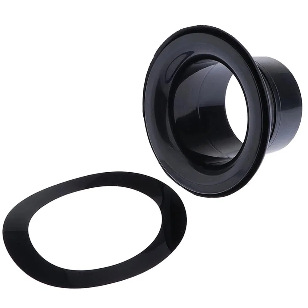 Kickdrum Enhancer Bass Drum Enhancer Einstellbarer ABS Gummi Bass Drum Kick-Enhancer mit Schutzaufkleber Bass Drum Head Port Hole Protector