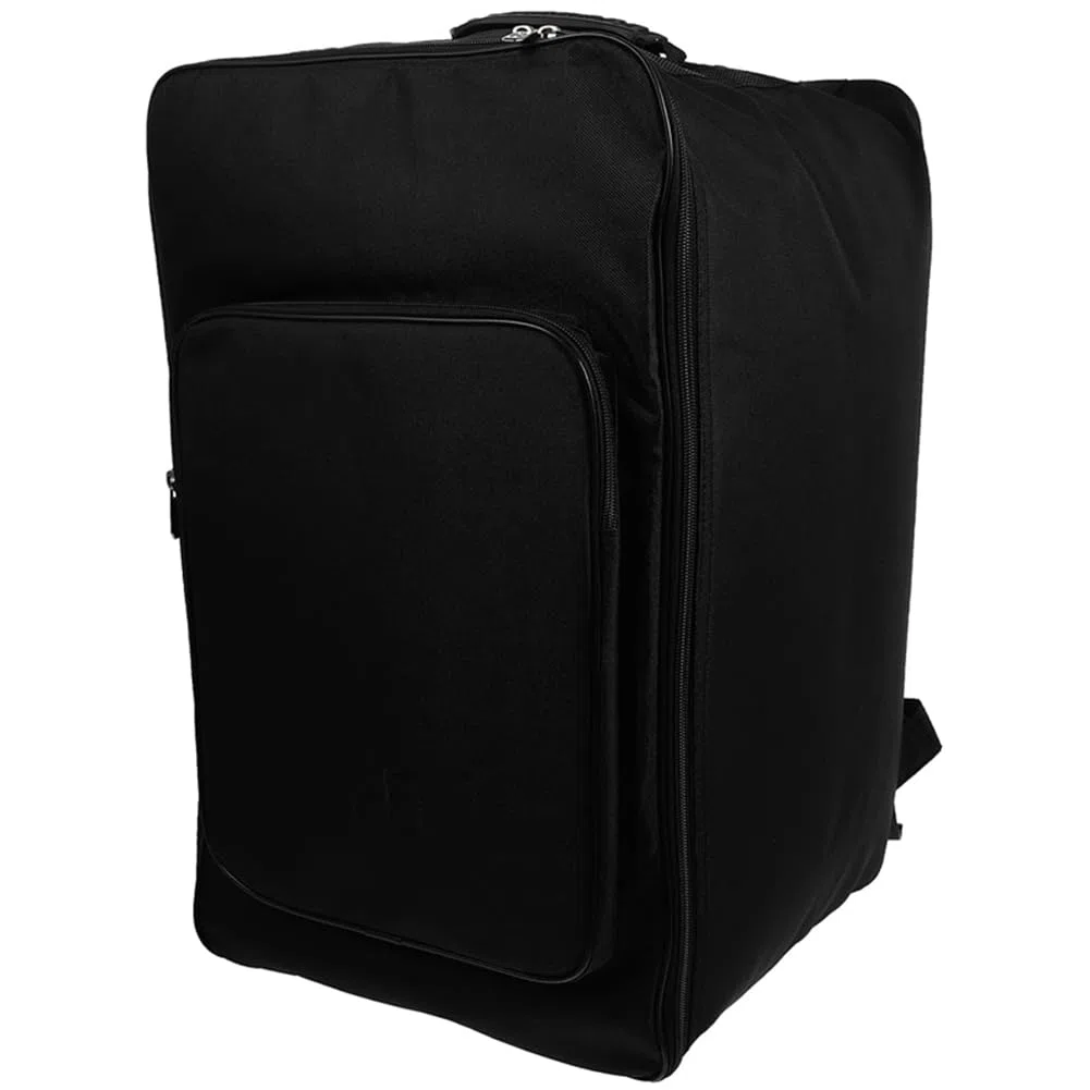 1 Stück Cajon-Tasche Cajon Rucksack Schwarz 31,5x53CM Gepolsterte Tasche mit und Schultergurt, Cajon-Zubehör