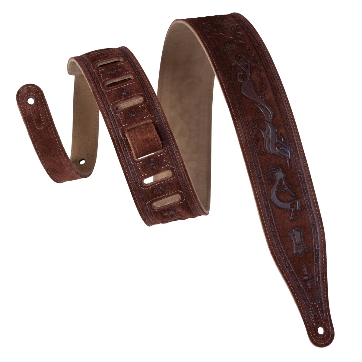 Levy's Leathers Gitarrengurt (MS17T03-BRN)