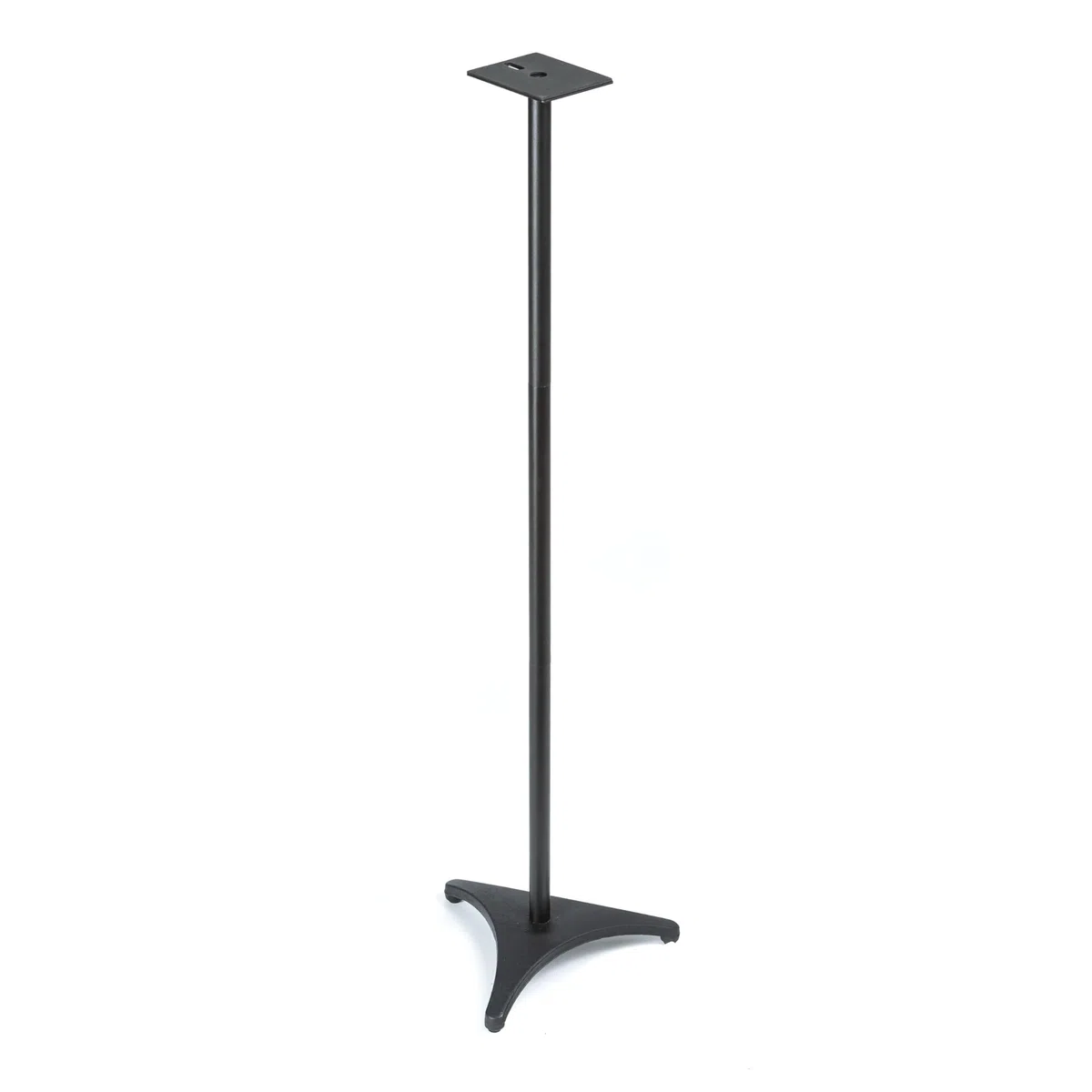 Fame Audio DB 029 Monitor Ständer, Stabiler Lautsprecherständer, Geeignet für Nahfeld-Monitore bis 12 kg, Höhenverstellbar 410-1110 mm, Schwarz, Ideal für TV, Broadcast, Tonstudio, Auflagefläche 125 x