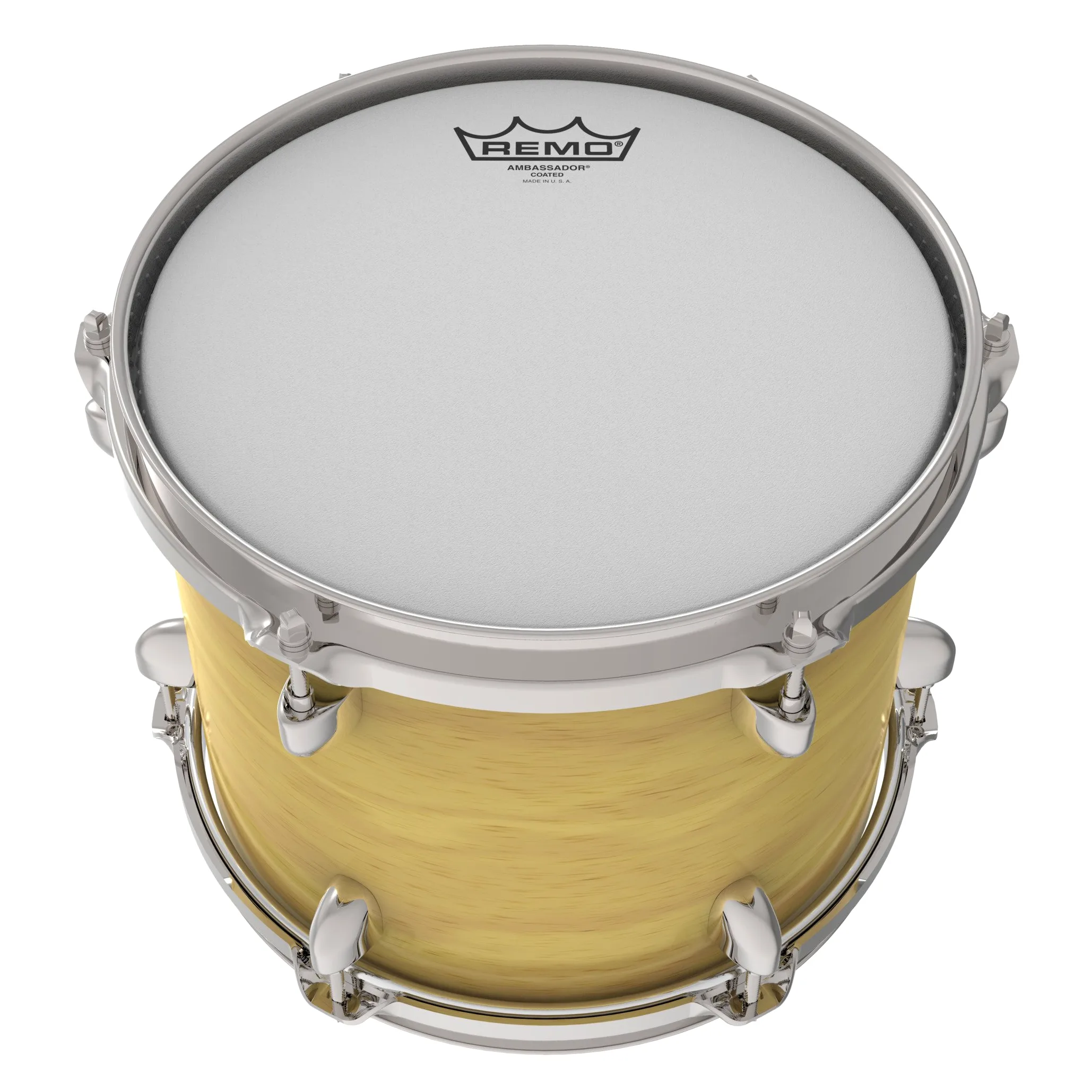 Remo Schlagzeugfell Ambassador Weiß aufgeraut 14 Zoll BA-0114-00