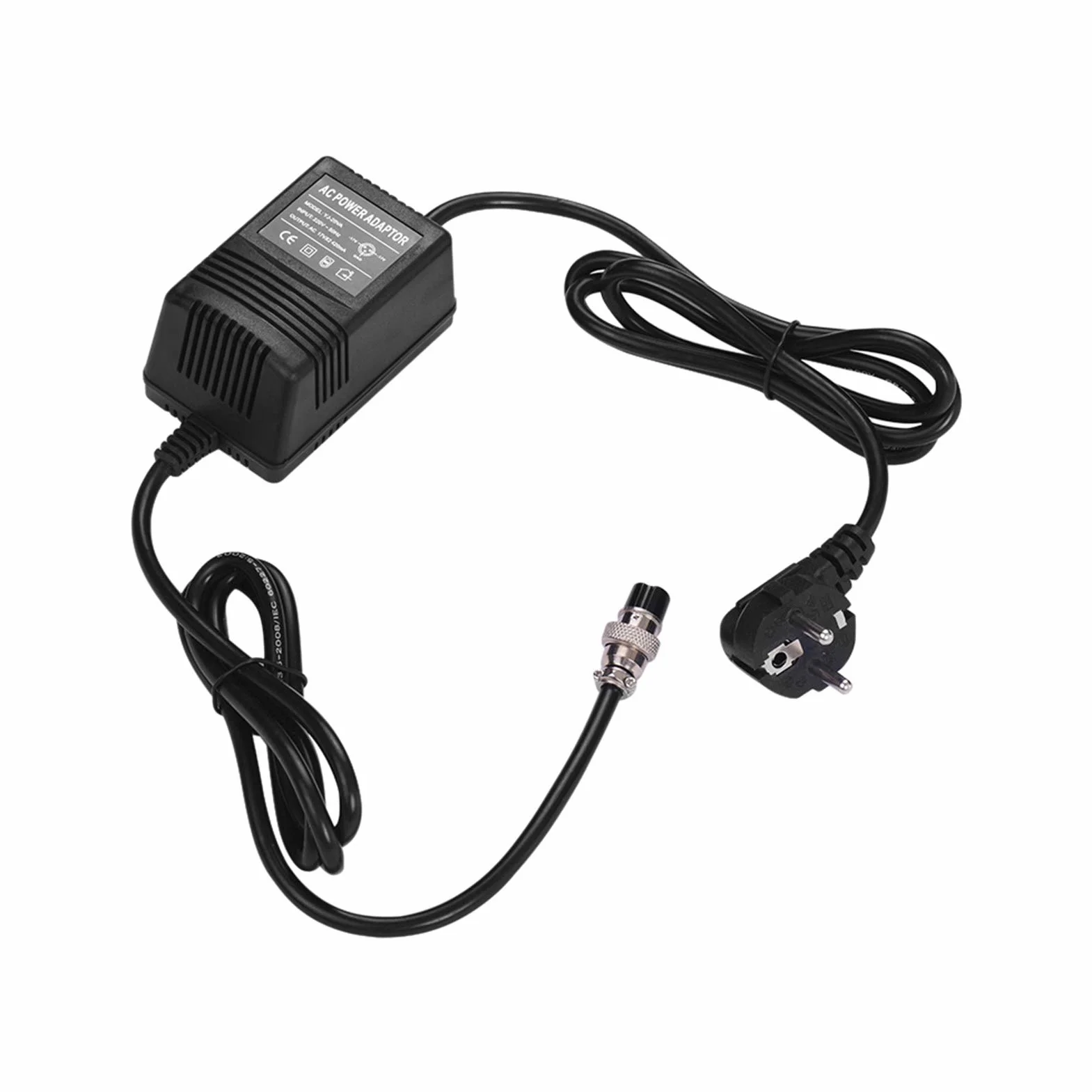 17V 420mA Mischpult Netzadapter AC Adapter 3-poliger Anschluss 220V Eingang EU Stecker für Yamaha F4/F7/6FX/MG82X