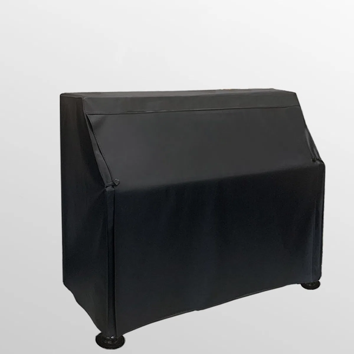 Cutfouwe Vertikales Klavier Abdeckung,Volle Leder Klavierabdeckung,Klavier Abdeckung Staubschutz,153x33x120cm
