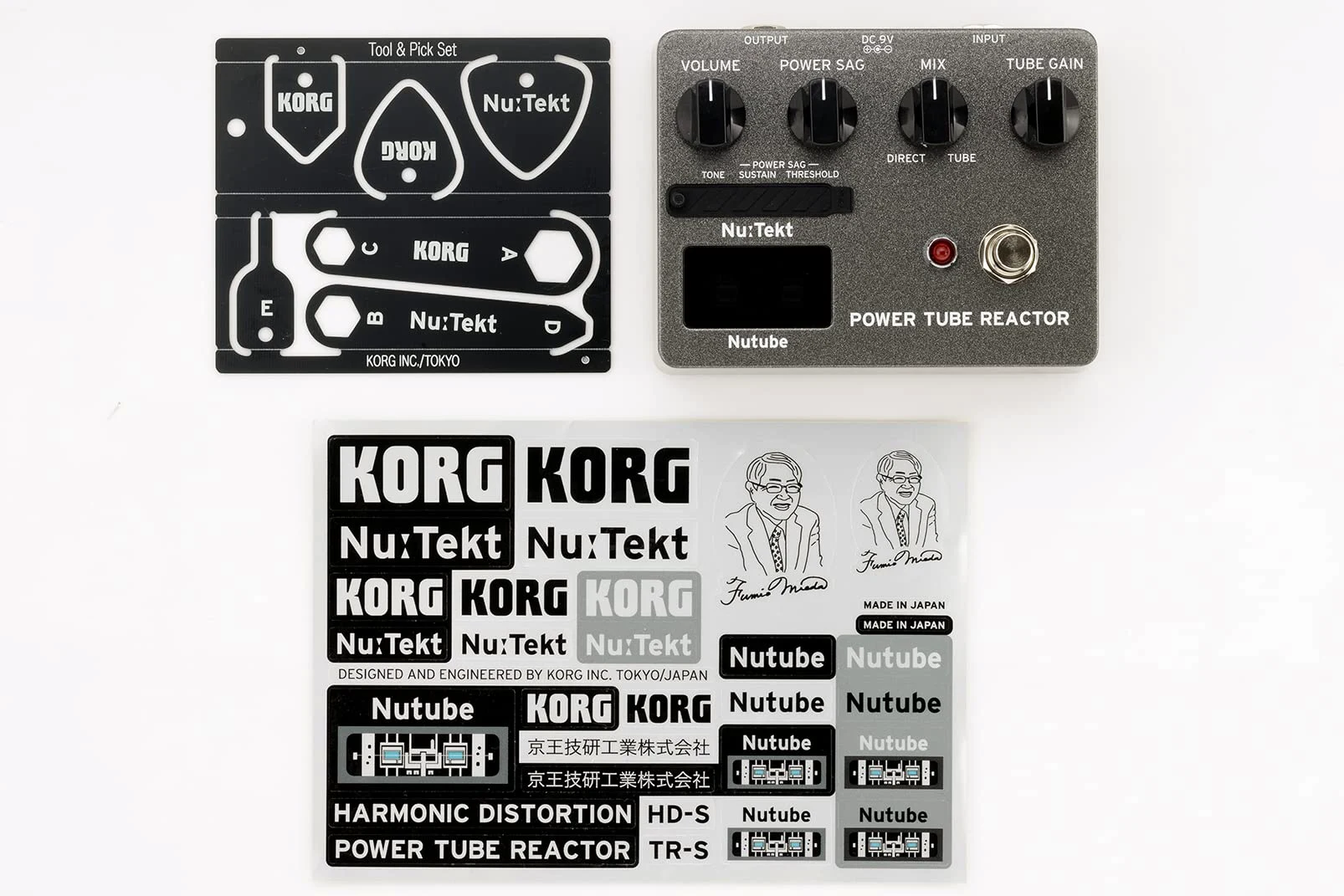Korg Nu-tekt Nutube Tube Reactor Kit - Gitarren-Effektgerät zum Selberbauen