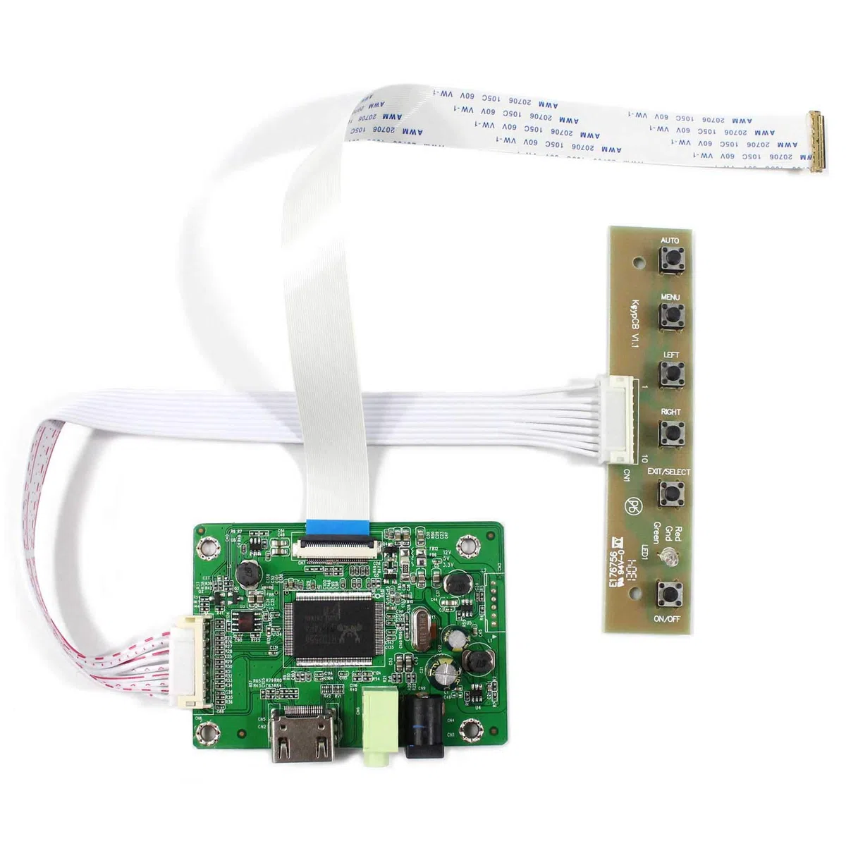 VSDISPLAY H/D Control Board 30 Pins EDP für 17.3" 1600x900 LCD Bildschirm | LP173WD1-TPE1 B173RTN01.1 B173RTN01.3 B173RTN02.0 N173FGE-E13 N173FEG-E23 NT173WDM-N11