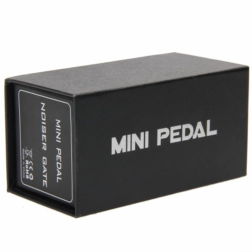 Noise Gate Pedal LEF-319, Noise Killer Gitarrenpedal Noise Suppressor Effect 2 Modi für E-Gitarre und Bass True Bypass