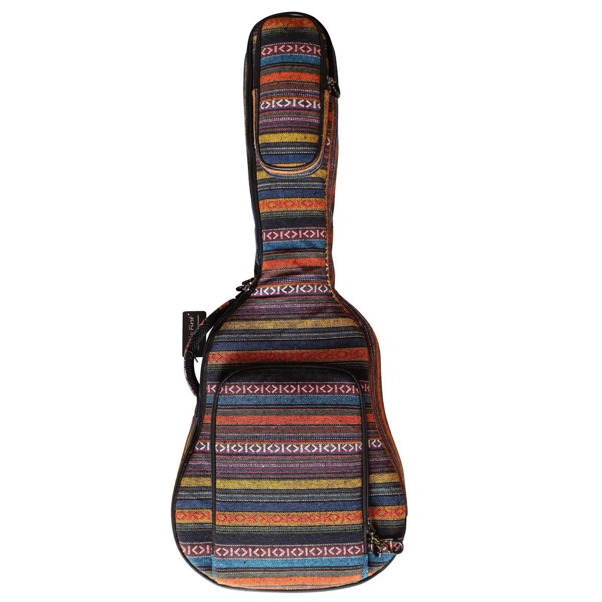 MUSIC FIRST Gepolsterter Gitarrenkoffer im Landhausstil, 91,4 cm, Reise-Gitarrentasche, 91,4 cm (91,4 cm) Gitarren-Rucksack (passend für 91,4-94 cm, 3/4 Junior-Gitarre, überprüfen Sie Foto Nr. 2 und