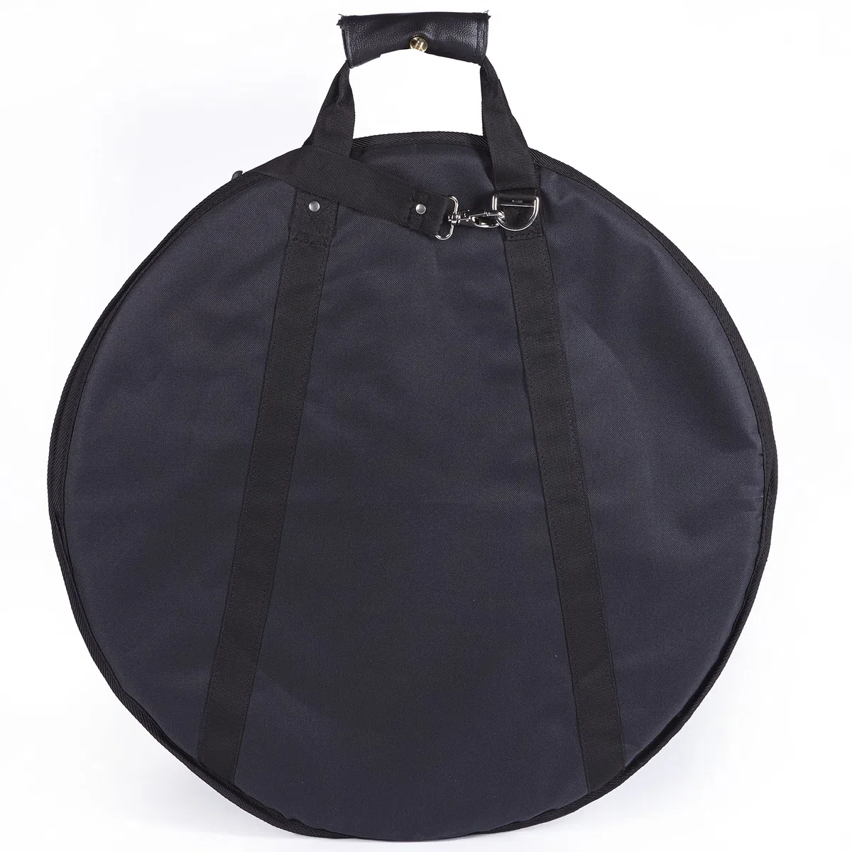 MUSIC STORE Cymbal Bag 24", Beckentasche, Schutz für Becken, Nylon, Gepolstert, Extra Außentasche für HiHat-Becken, Reißfest, Wasserabweisend, Schwarz