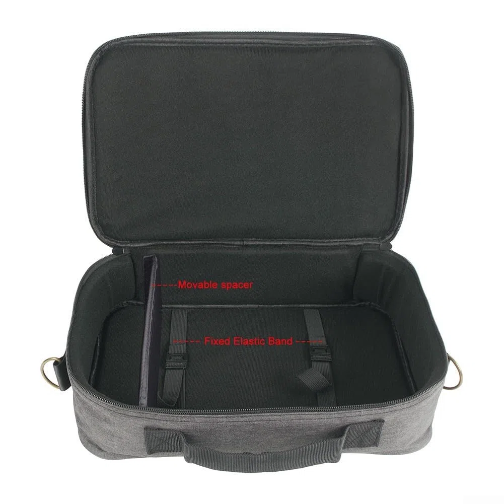 Schlanke und praktische Tasche für Gitarren-Pedalboards, zum Schutz Ihrer Ausrüstung während der Reise (S)