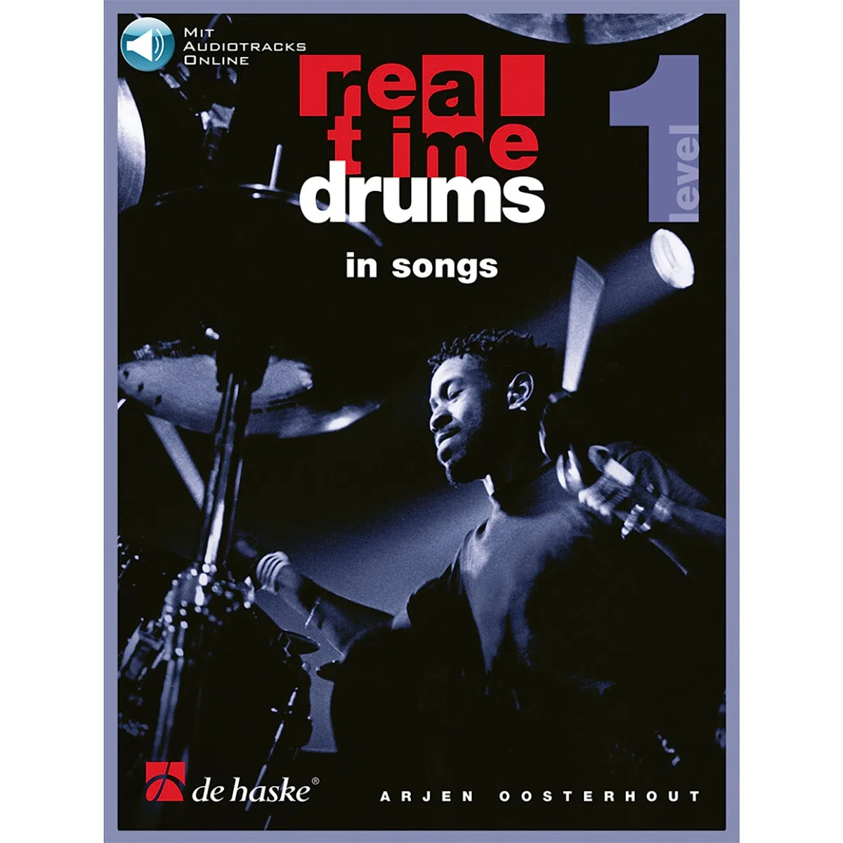 De Haske Real Time Drums in Songs - Noten für Schlagzeug