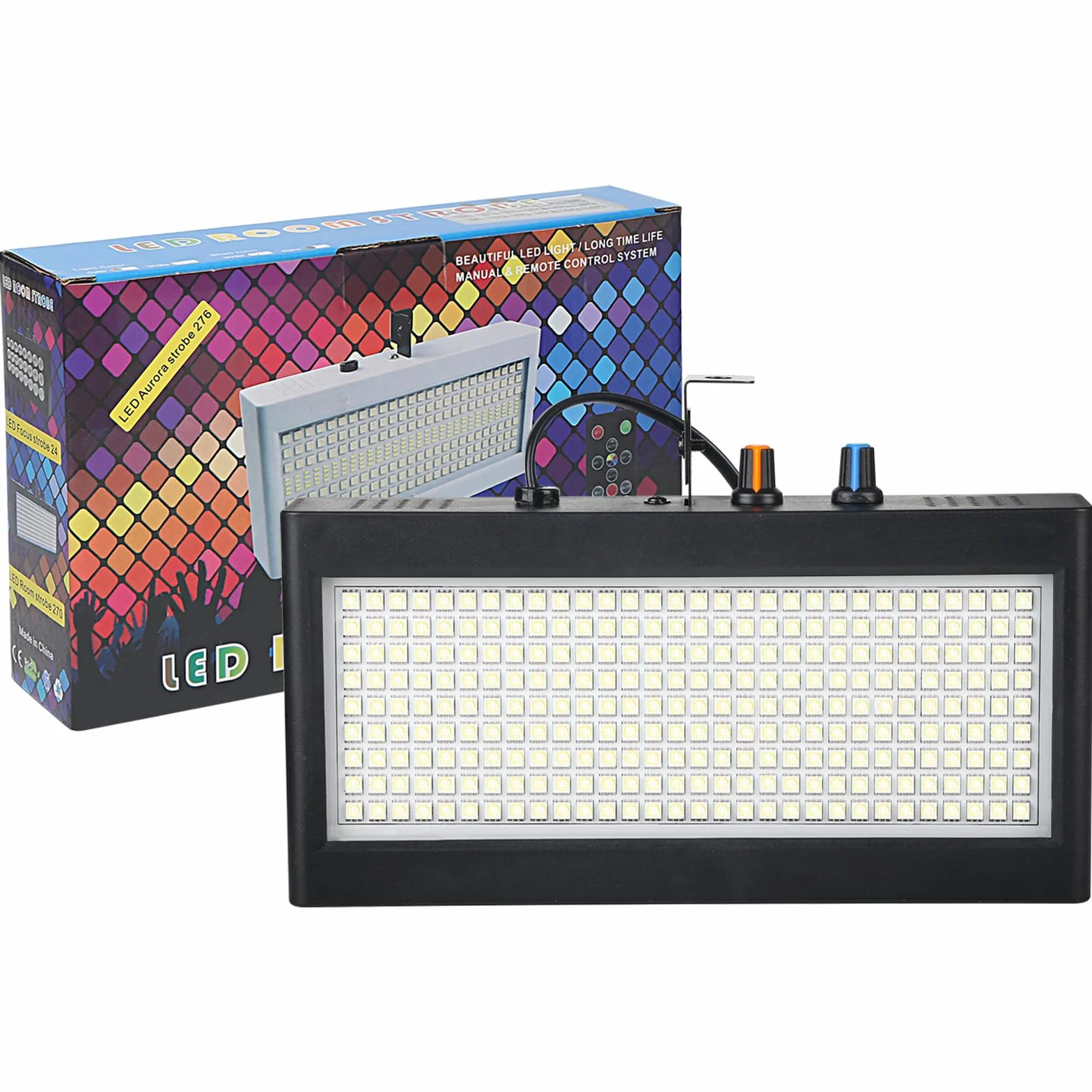 270 Led Stroboskop Disco Licht, Stroboskop Blitzer Disco Blitzlicht für Party, Blitzer Mini Led Atomic Strobe Light Stroposkopblitzer Blinklicht Disco Lights Halloween Lichttechnik
