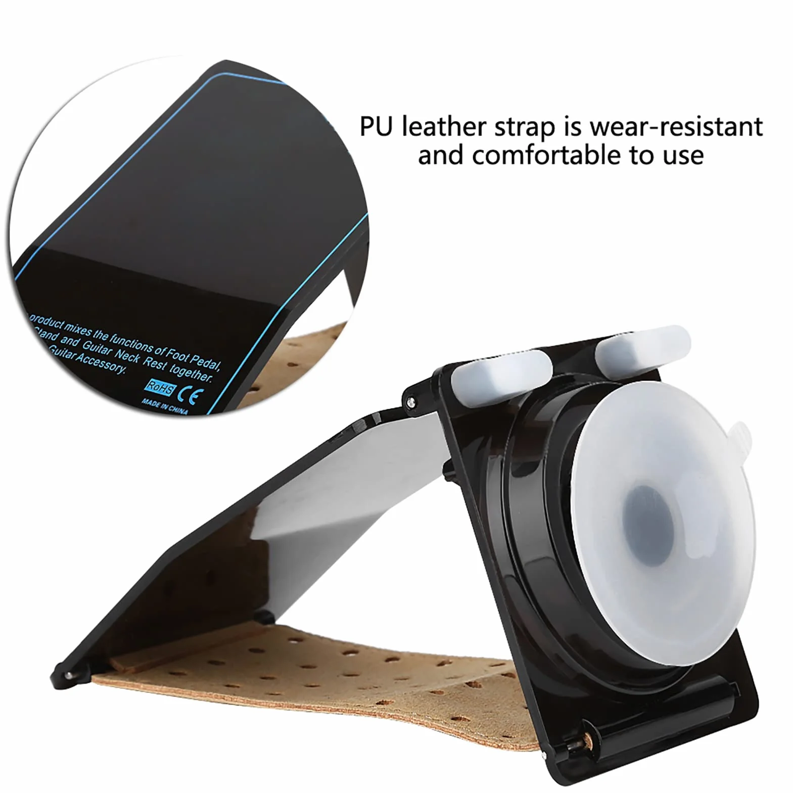 Professionelle Ergonomische Gitarrenstütze Gitarrenbauer Gitarre Fußhocker Gitarrenstütze für Klassische Flamenco Akustik Arch Top Gitarristen