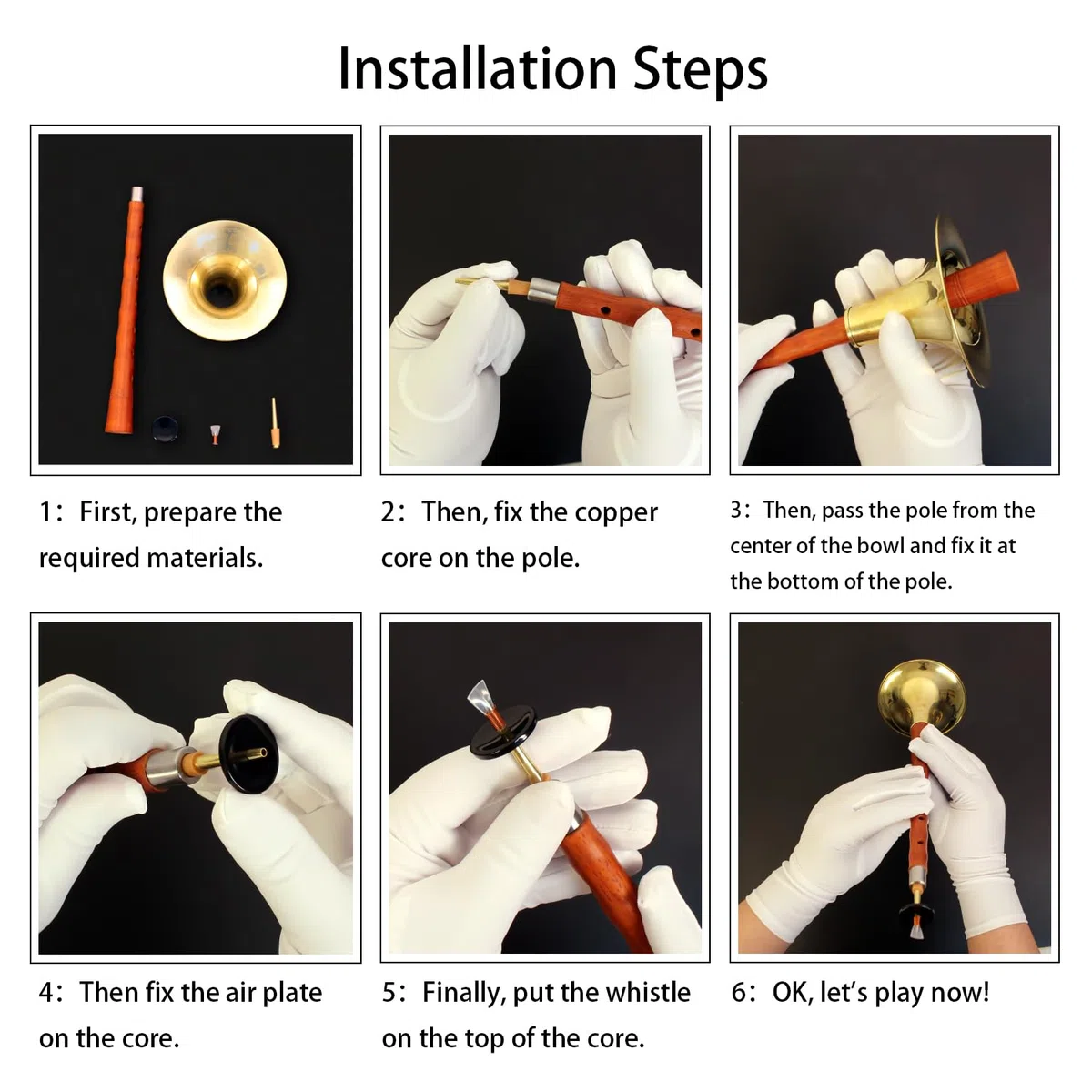 D Key Suona Traditionelles chinesisches Musikinstrument, Suona-Instrument ist geeignet für Anfänger, geeignet für professionelle Darsteller