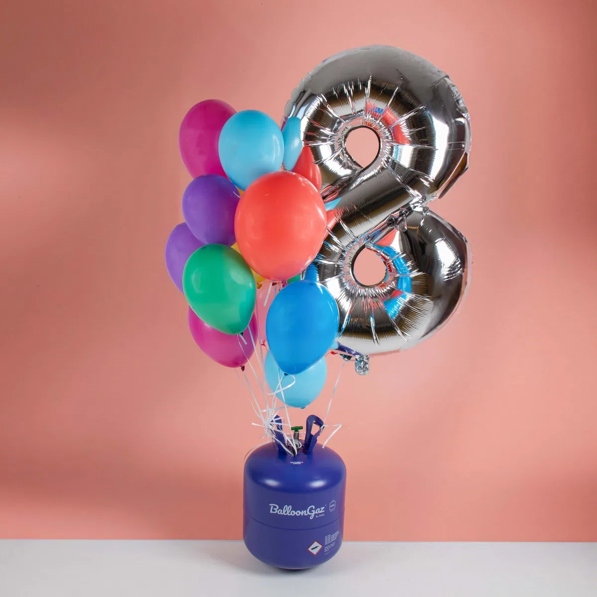 Helium Gasflasche für 85 Luftballons - Helium Balloon Gas für bis zu 85 Folienballon – BalloonGaz XXL Folat 25205 ballongas für Geburtstag, Hochzeit, Party inkl. Informationsblatt | Für Folienballons, Für Geburtstag, Hochzeit, Party, Inkl. Informationsbla