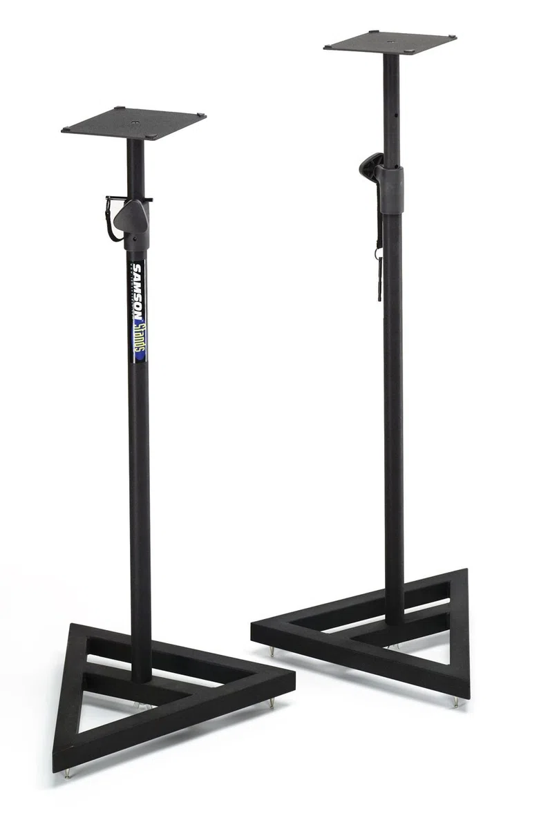 Samson MS200 Studio-Monitorständer, Schwarz, 2 Stück