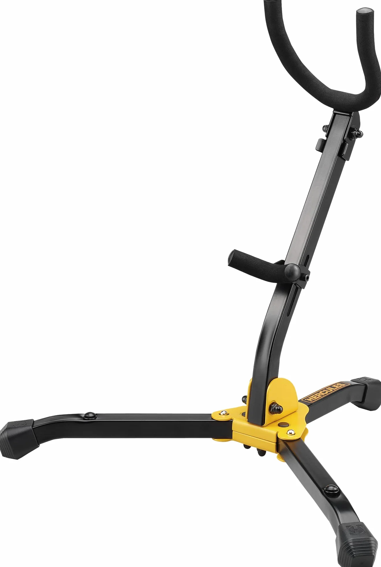Hercules Stands DS530B Saxophonständer, schwarz, gelb