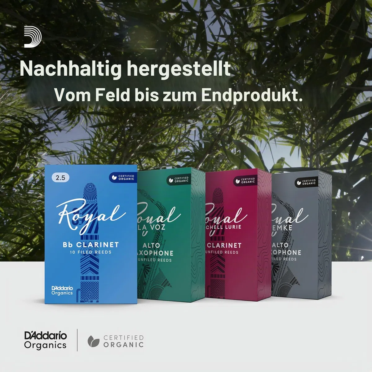 Royal Blätter für Sopransaxophon Stärke 2.0 (10 Stück)