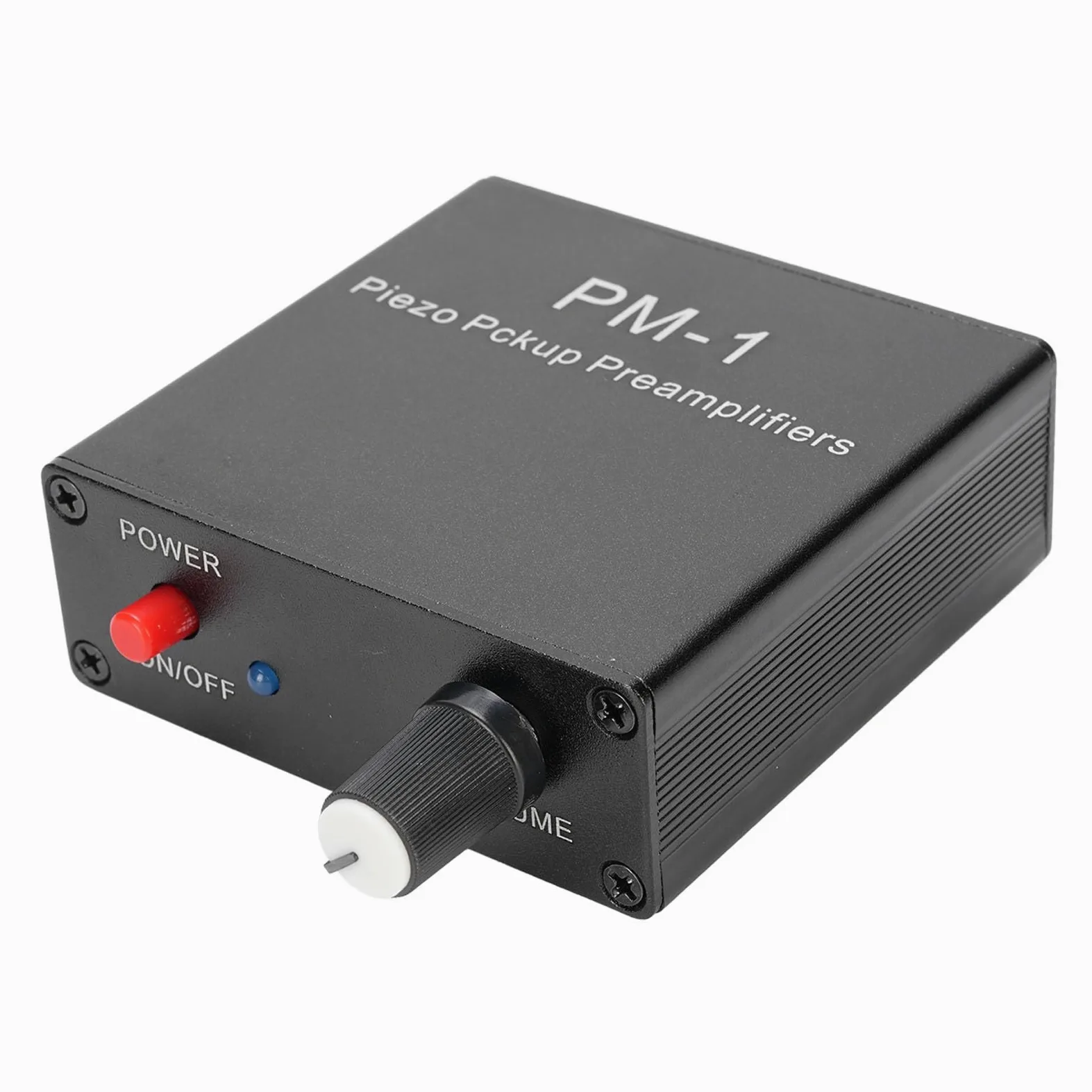 Piezo -Pickup -Vorverstärkerverstärker, Mikrofonverstärker Vorverstärker Wiederaufladbares Gitarren -Pickup -Vorverstärker mit Niedriger Frequenzgrenze, für String -Instrument,