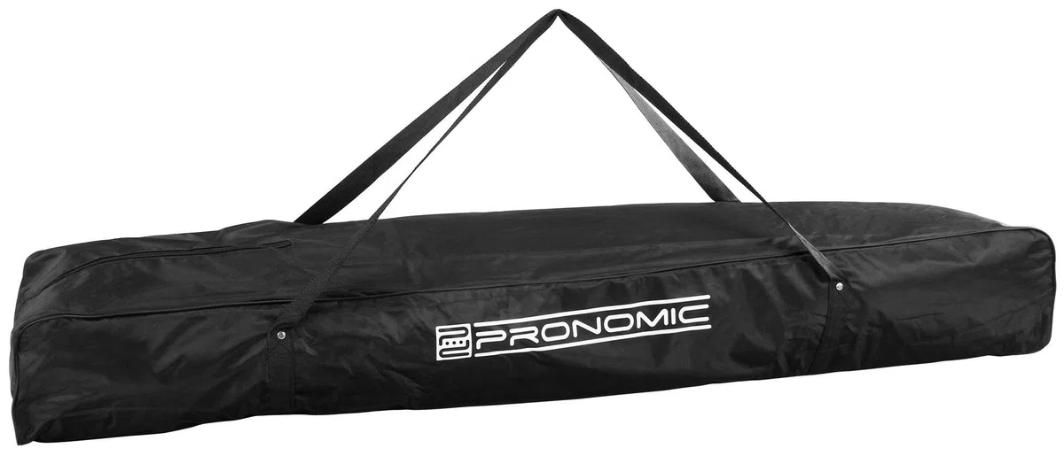 Pronomic BLT-125 Boxen- und Lichtstativtasche (wasserabweisend, reißfest, leicht zu reinigen, Stabiler Reißverschluss) schwarz