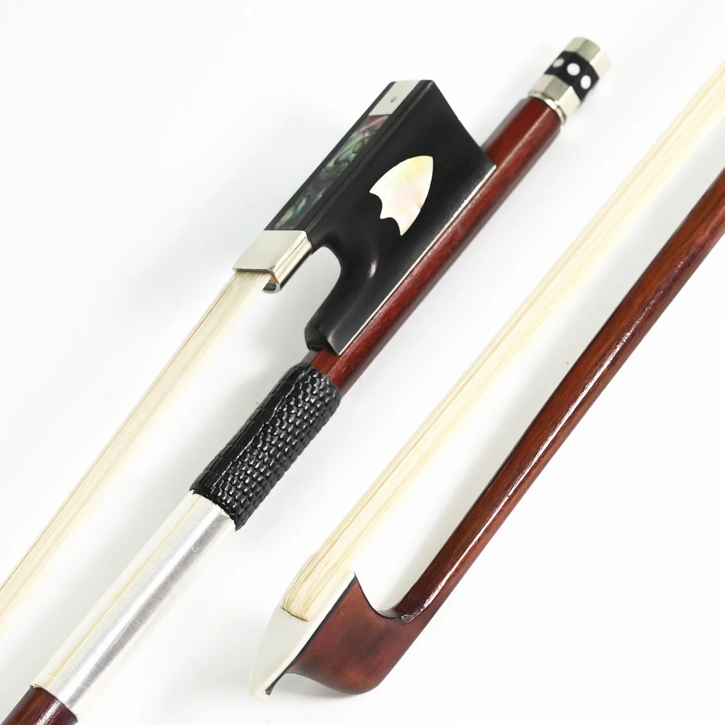 Pernambuco Geigenbogen Violine Geigen bogen gut ausbalanciert warmer und süßer Klang Ordentliche Arbeit für Profispieler Größe 4/4