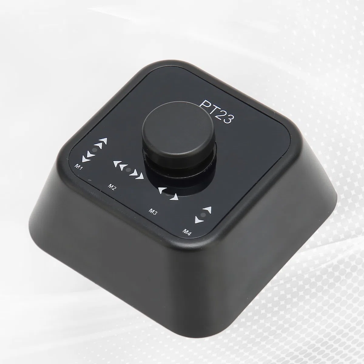Kabelloses Seitenwender-Pedal, PT23 Bluetooth-Seitenwender-Fußschalter für Tablets, Smartphones, PCs, 4 Modi, Wiederaufladbarer Musik-Seitenwender-Controller für IOS, für (BLACK)