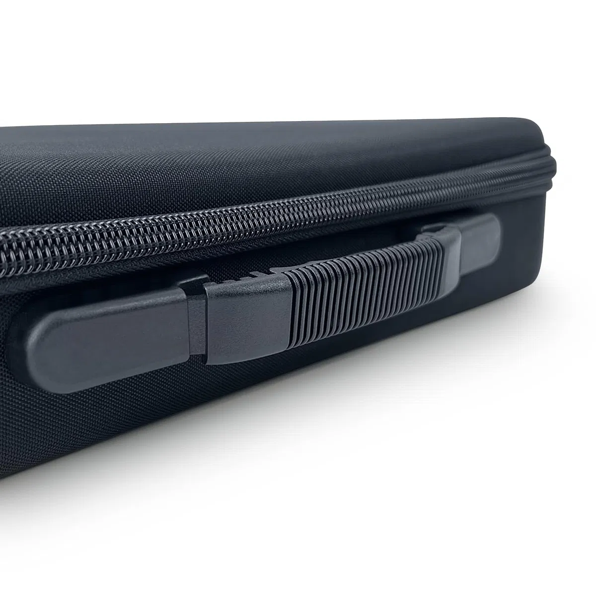Analog Cases Pulse Case für Akai MPK Mini Plus (Robuste, hochwertige Eva-Transporttasche, mit superweichem Samt-Innenfutter, für erstklassigen Schutz und stilvolles Design, mit Kabelfach), Schwarz