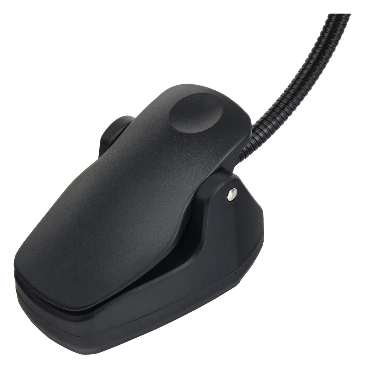 Showlite LED-Notenpultleuchte mit 9-LEDs in Reihe (Batterie-, Netz- oder USB-Betrieb, Klemmlampe, Standleuchte, Schwanenhals Lampe, Leuchtdioden) schwarz