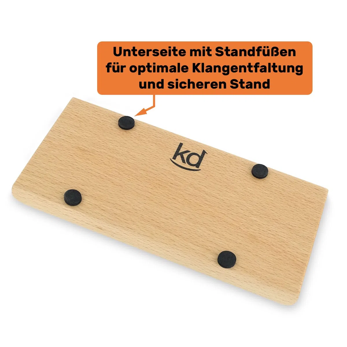 keepdrum KDC3 Energy Chimes Klangstäbe 3 Töne mit Schlägel