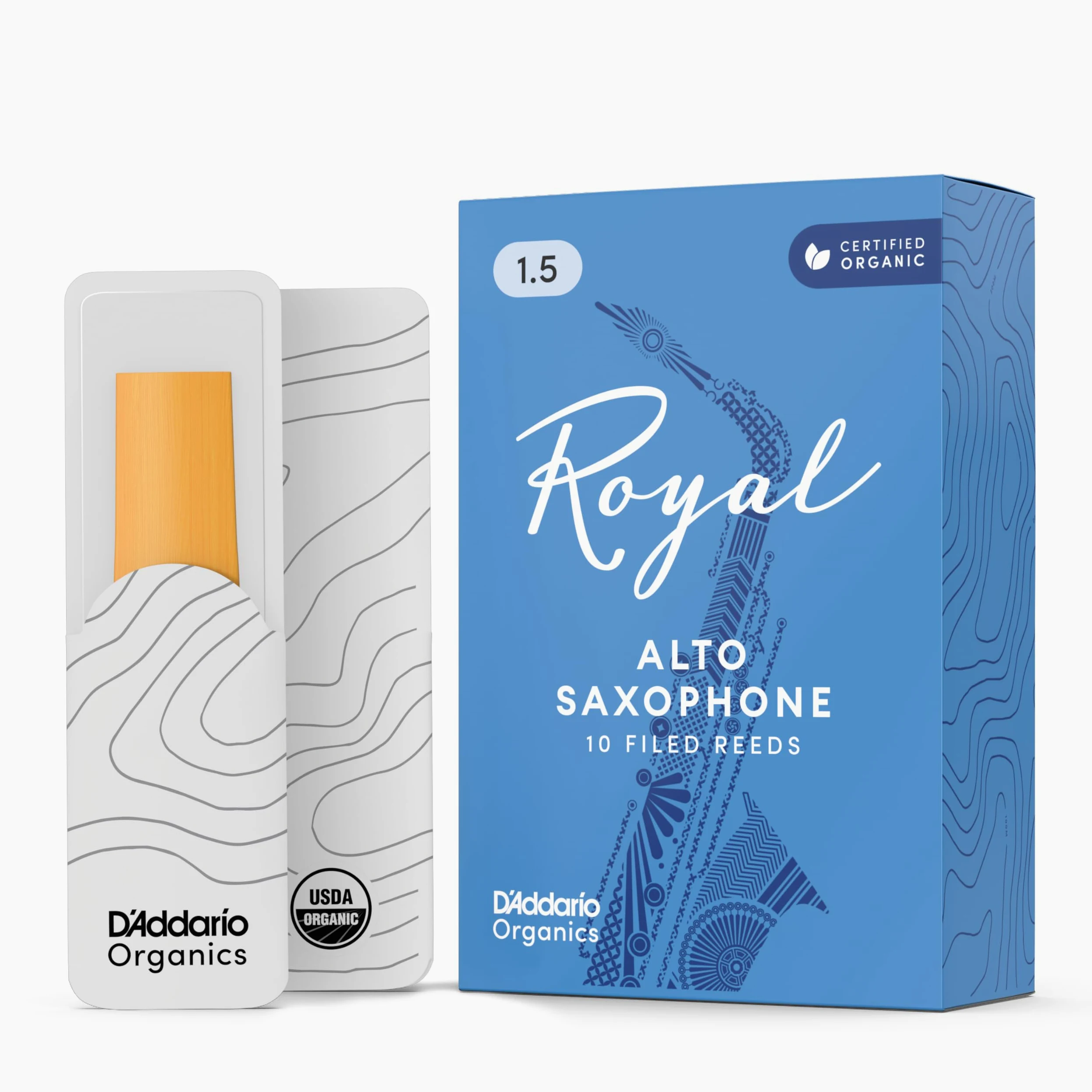 Royal Blätter für Altsaxophon Stärke 1.5 (10 Stück)