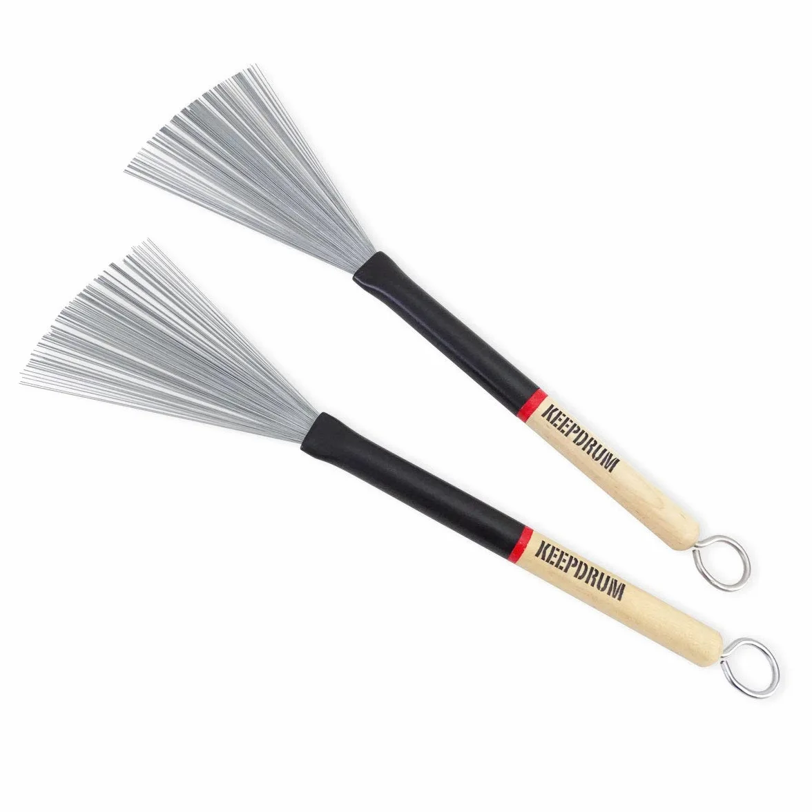 keepdrum SV507 Schlagzeug Jazz-Besen ausziehbar