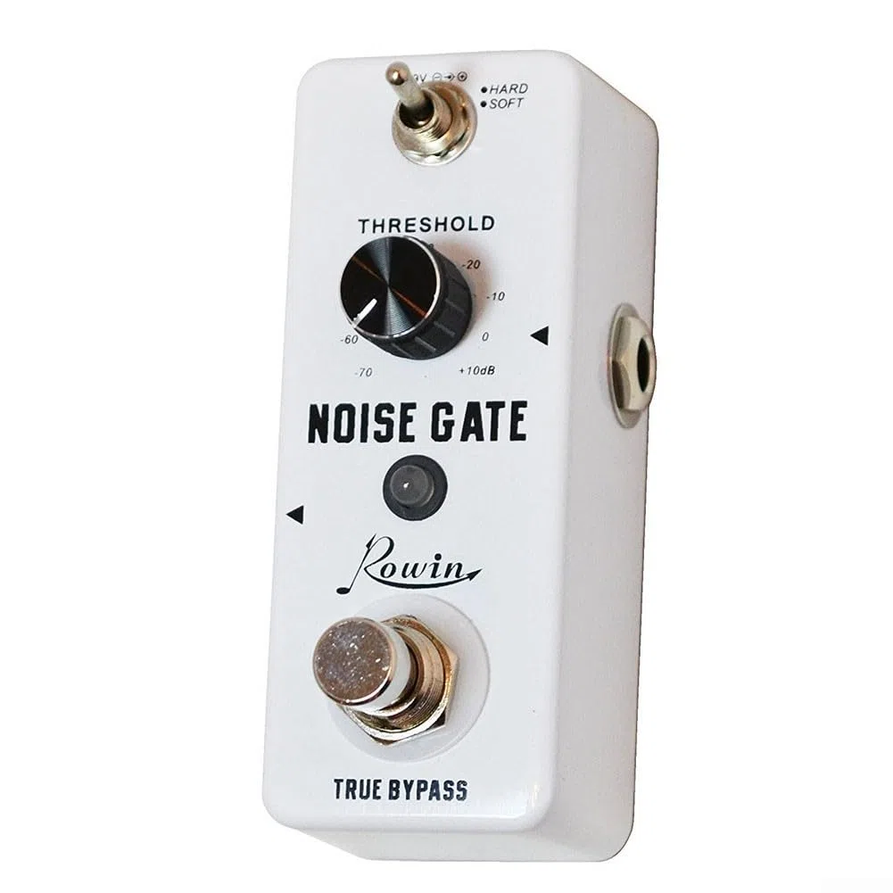 Oniissy LEF-319 Guitar Noise Gate Pedal Noise Killer für E-Gitarre mit harten weichen Modi Geräuschunterdrückungseffekte Einstellbare Rauschunterdrückung für ernsthafte Musiker