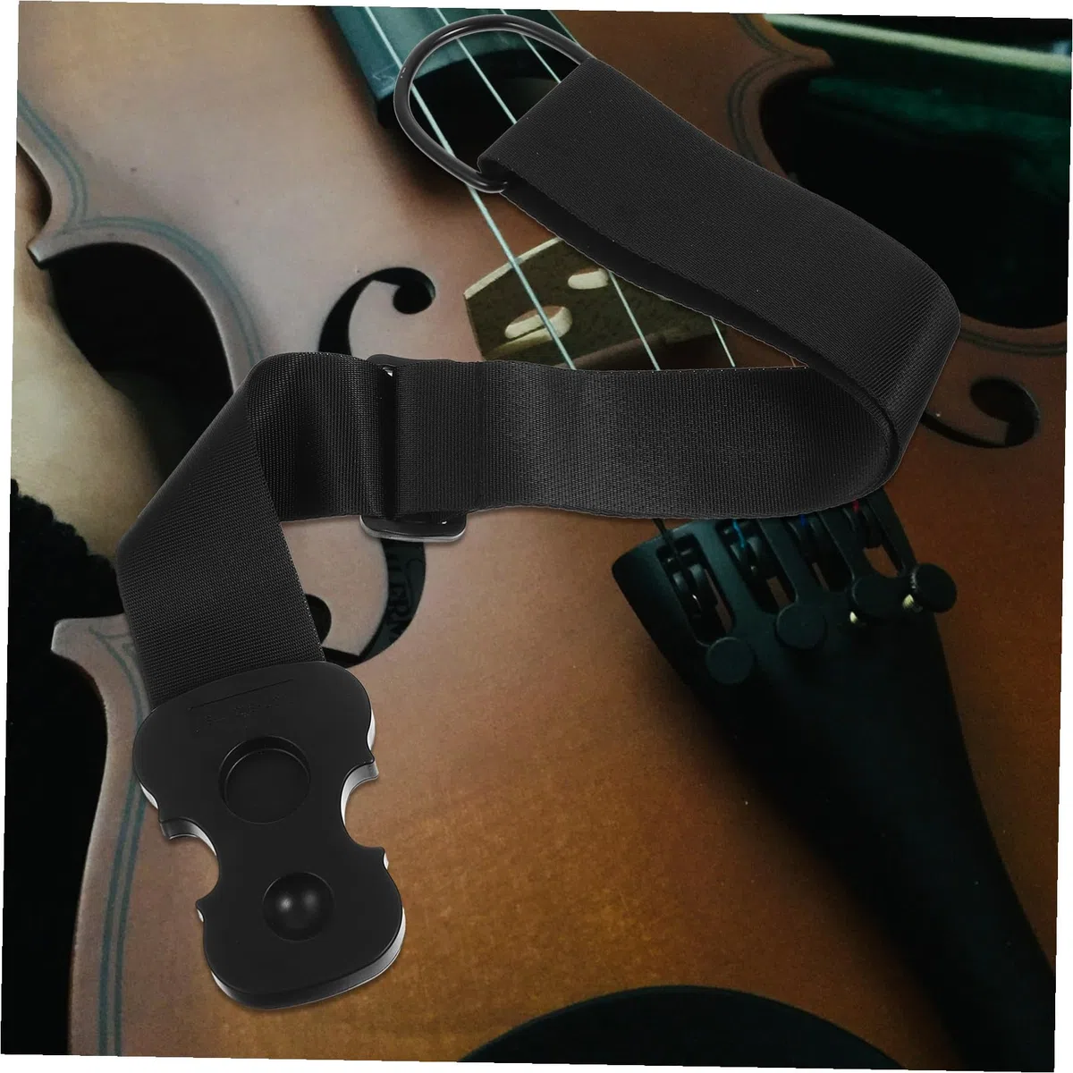 GLEAVI Rock Stop Cello Rutschfester Cello-Stachelstopper - Rutschfeste Matte Mit Riemen Für Leistung