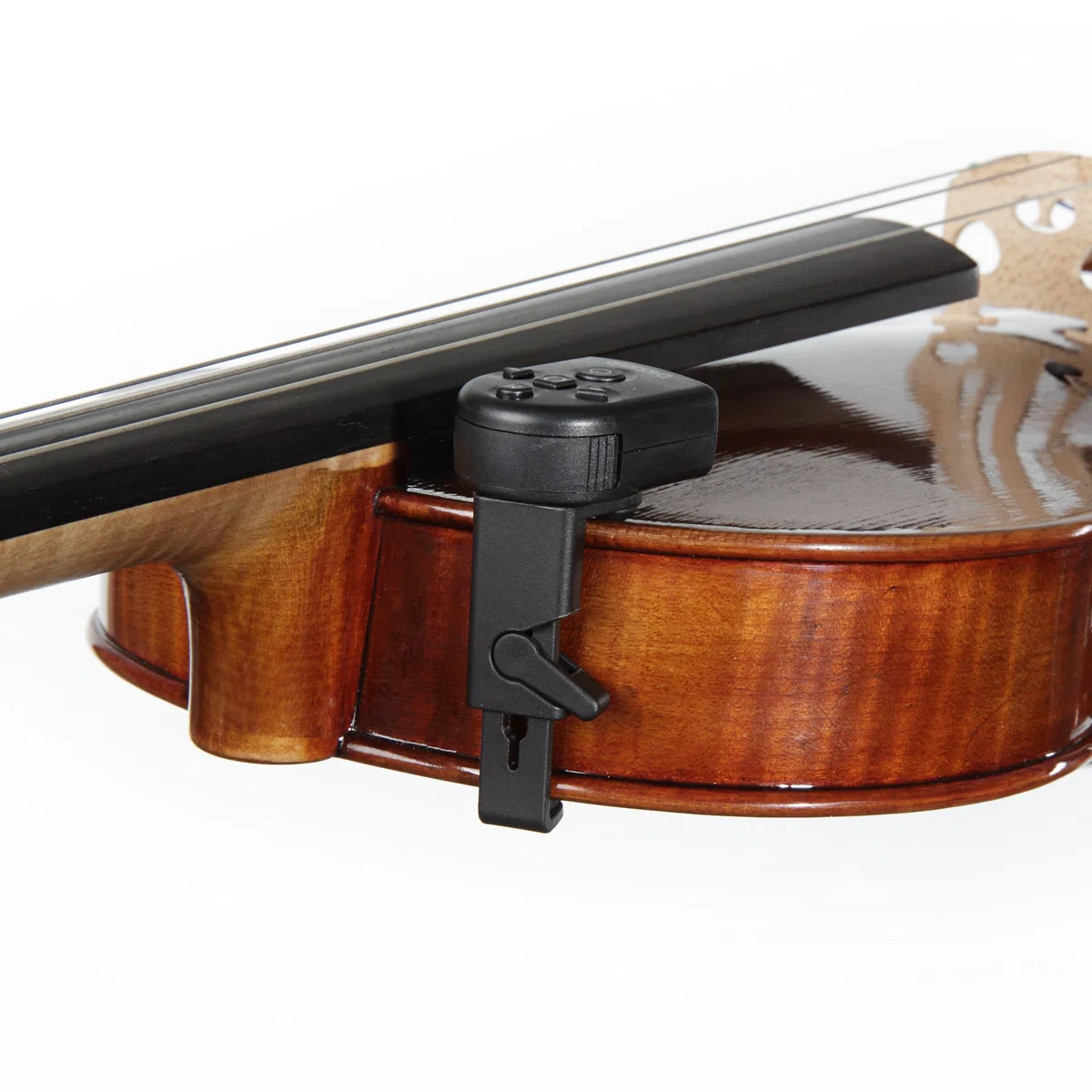 D'Addario Mikro Stimmgerät | Clip-Befestigung für Geige| HÖCHSTE QUALITÄT DER BELIEBTESTEN ZUBEHÖRMARKE | PW-CT-14 | Micro Violin Tuner