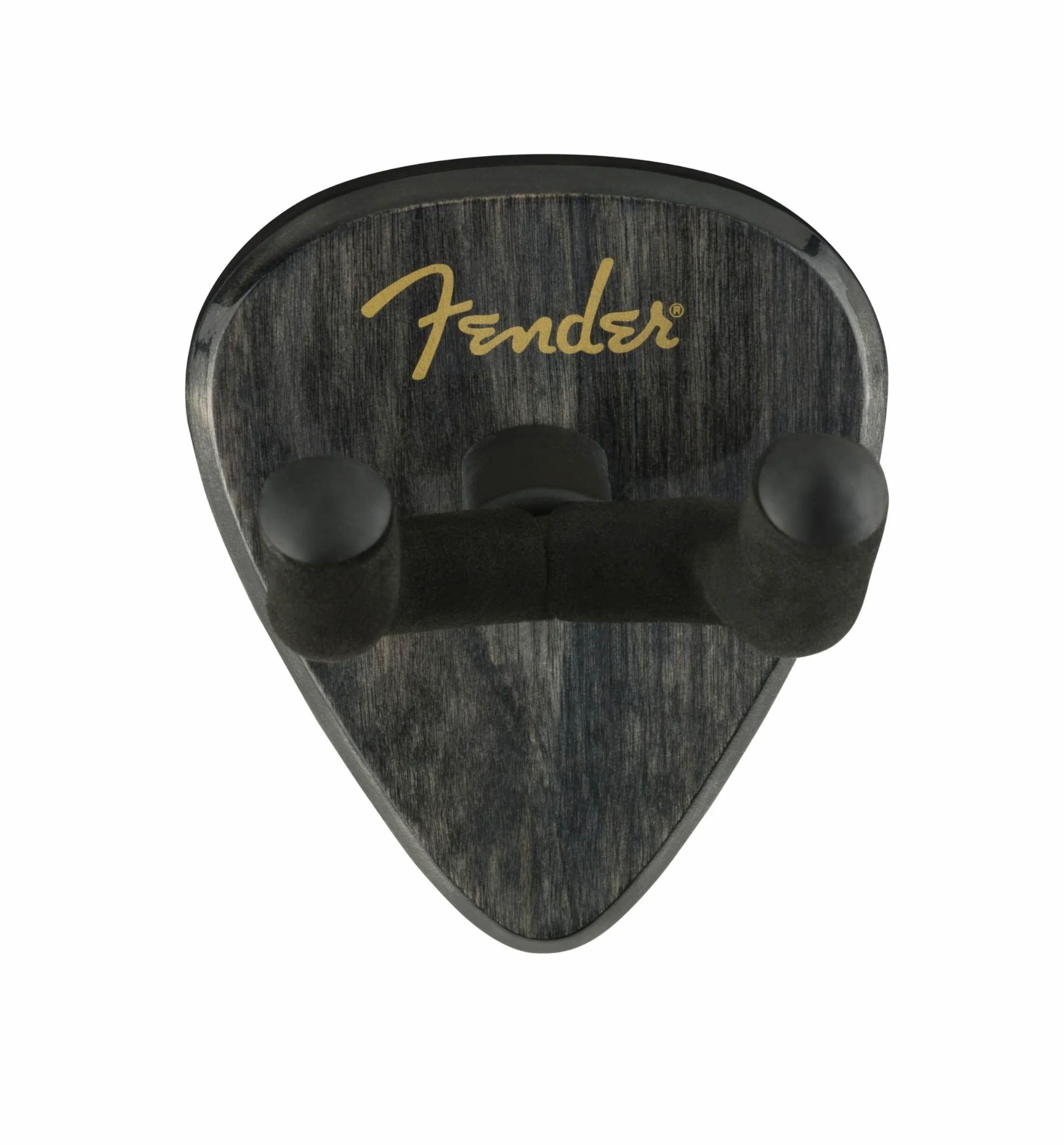 Fender Classic 351 Gitarren Wandhalter, Gitarrenhalterung, Wandhalter für E Gitarre und Akustikgitarre, Schwarz