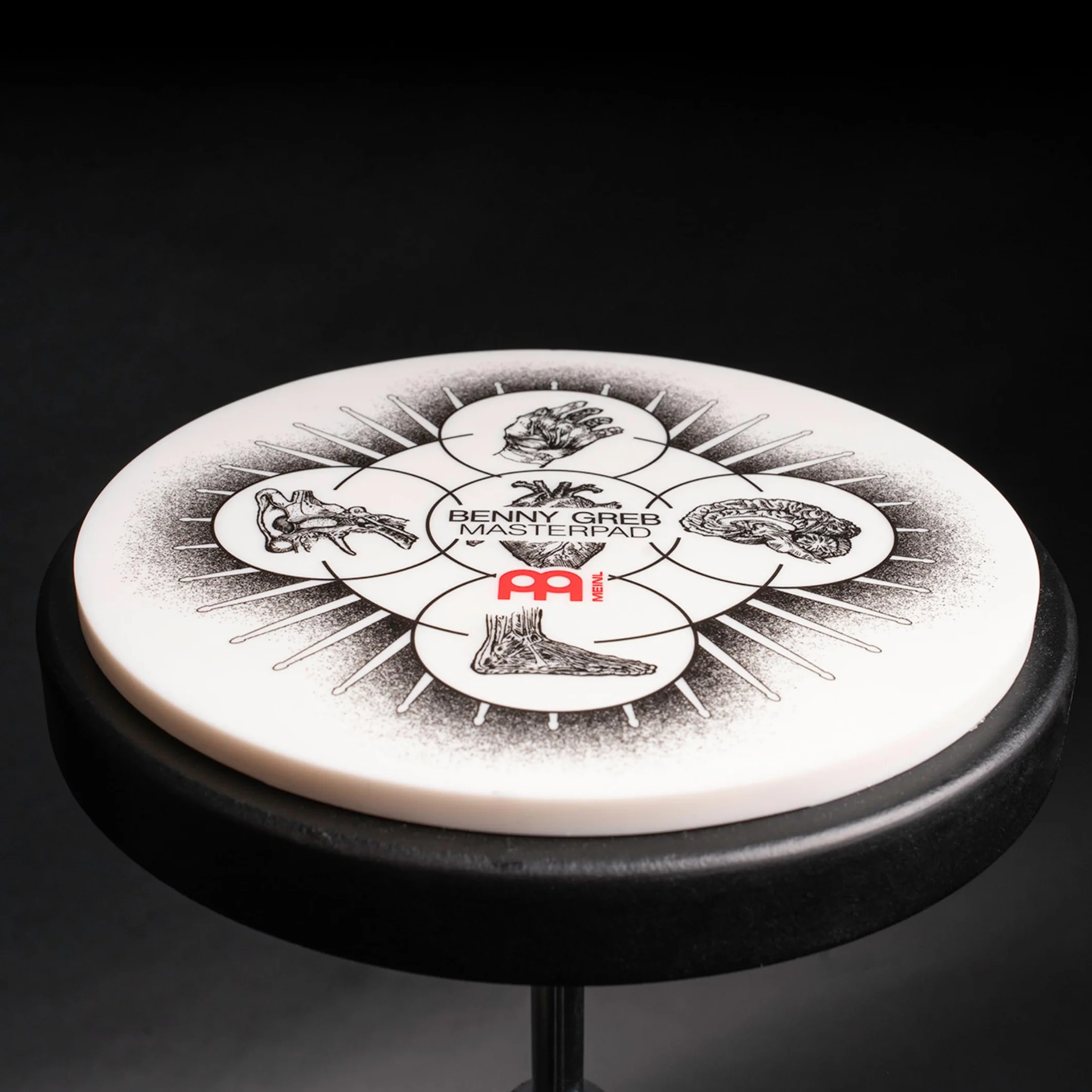 Meinl MPP-6-BG Practice Pad 6" Benny Greb