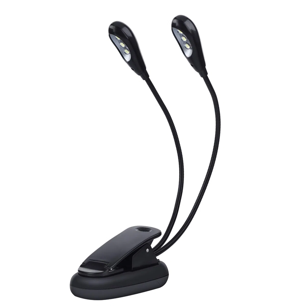 Wiederaufladbare Musikständer Licht, Clip auf Licht, optionale 6 LED- oder 8 LED -verstellbare Arme Licht (6 Lichter)