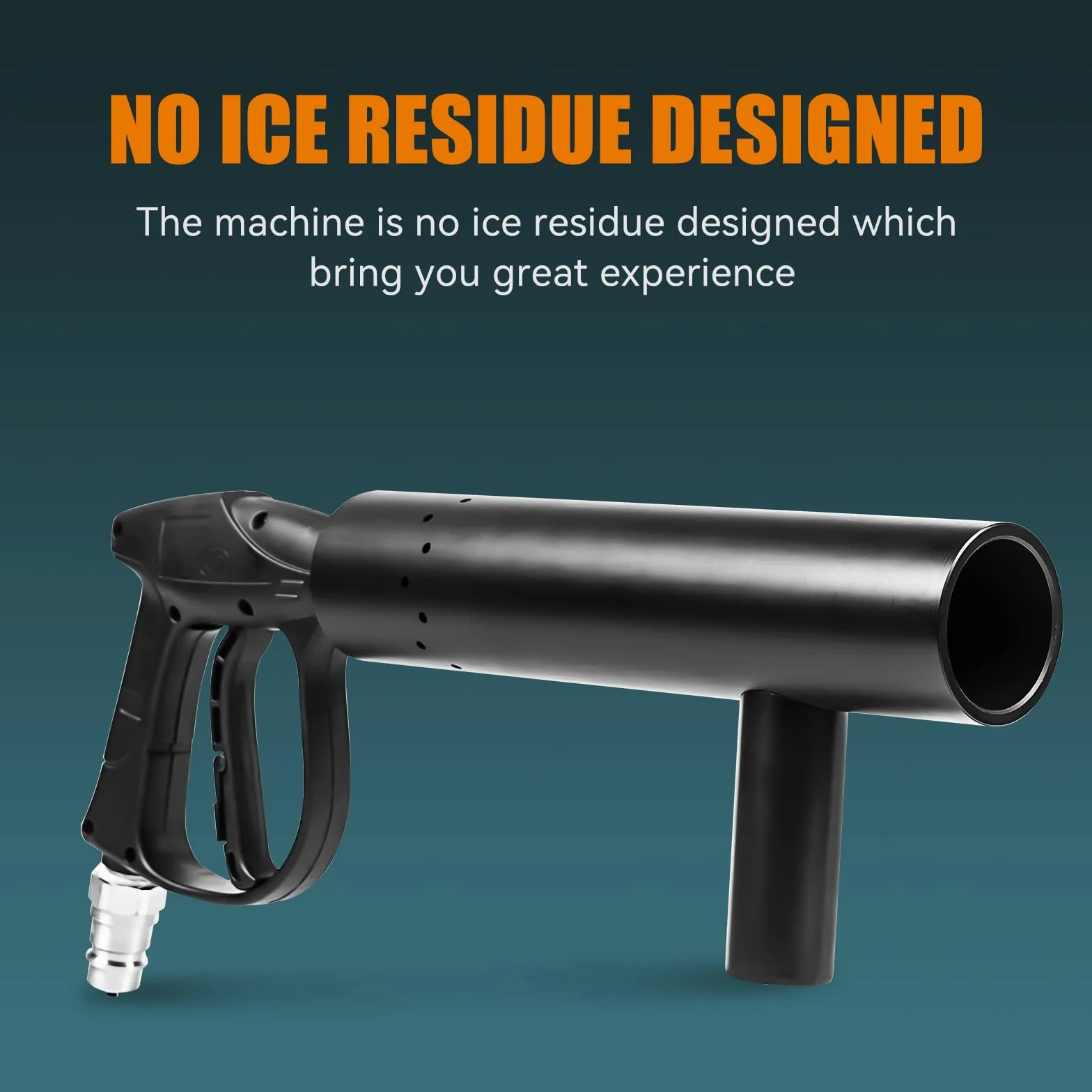 Mini Handgehaltene CO2-Jet-Maschine, Dj CO2-Gun, Upgraded No Ice Residue Lower Noise Stage Effect CO2 Machine Jet, with 3m Free Hose