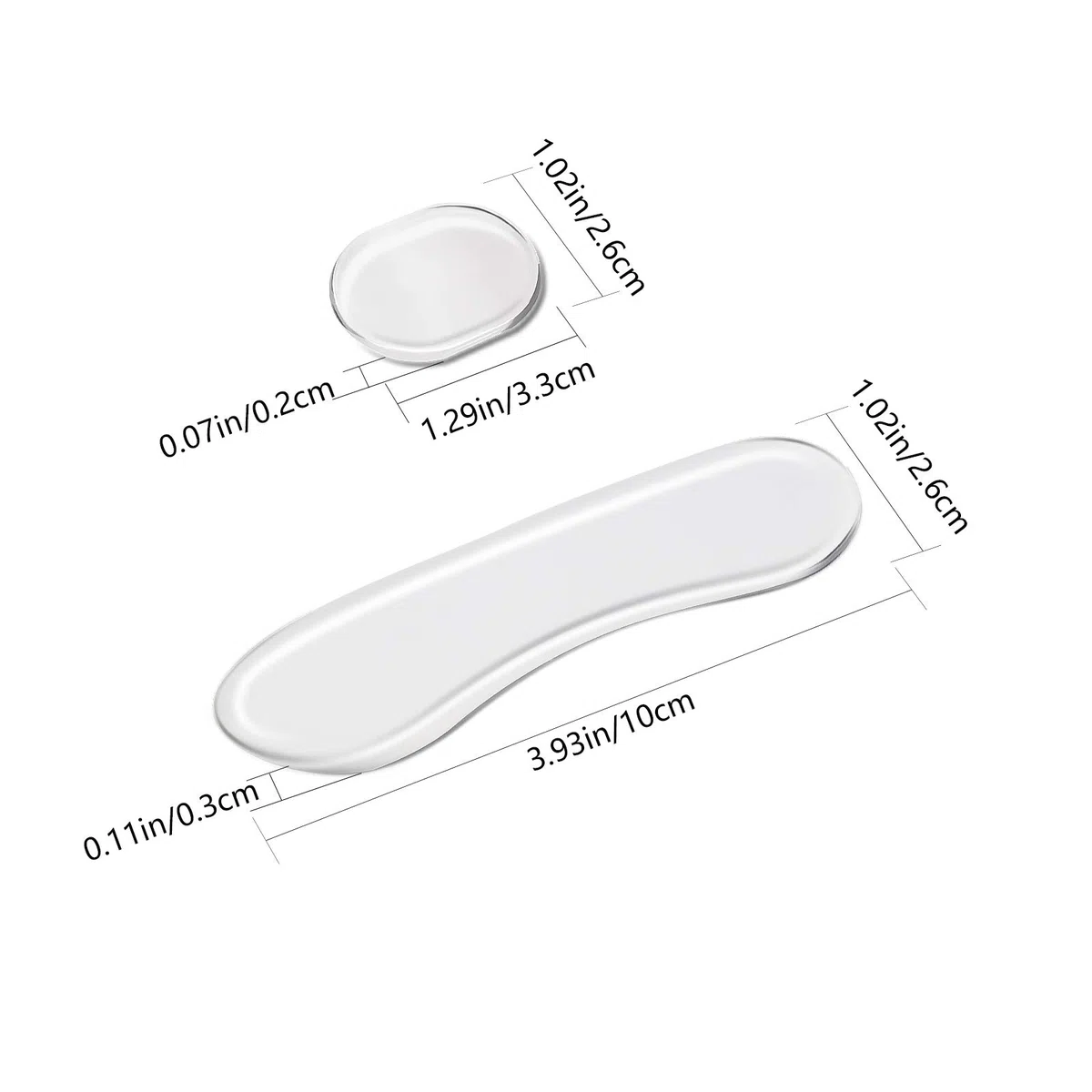 LUTER 10 Teilige Trommel Dämpfer Gele, Weiche, Klare Ovale und Lange Trommel Schall Dämpfer Schall Dämpfungs Pads Klangregelung für Trommelkopf Becken