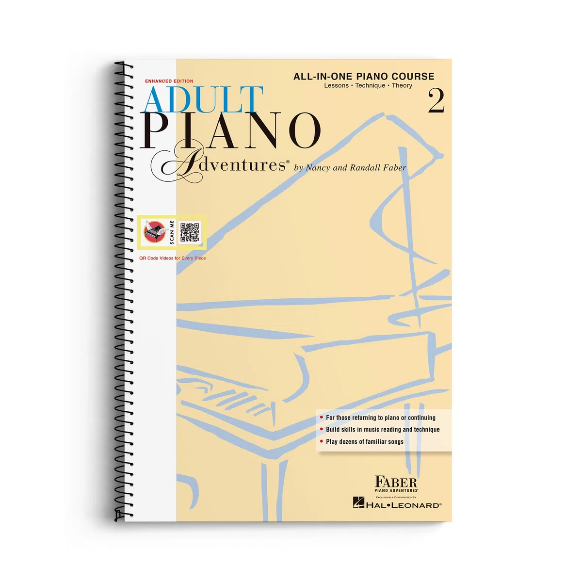 Adult Piano Adventures: All-in-One Course - Book 2 | Klaviernoten mit Online Audio | Klavierschule für Erwachsene Wiedereinsteiger | Früh-Mittelstufe ... und Leadsheets: Solos, Technique, Theory