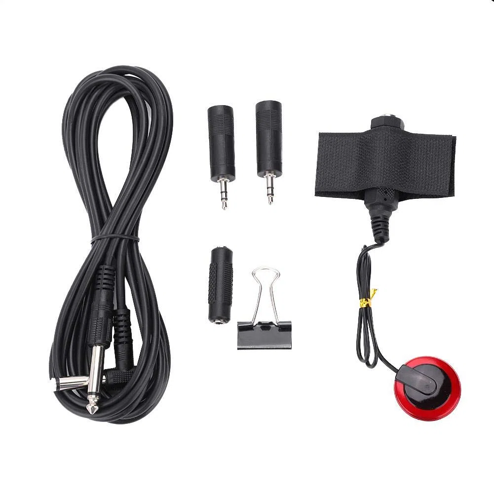 Tbest Gitarre tonabnehmer,Gitarre Tonabnehmer Pickup Mikrofon Piezo-Tonabnehmer Universal Piezo Transducer Pickup Kabel Set f¨¹r Gitarre Ukulele Violine Cello Mandoline Banjo Instrumente
