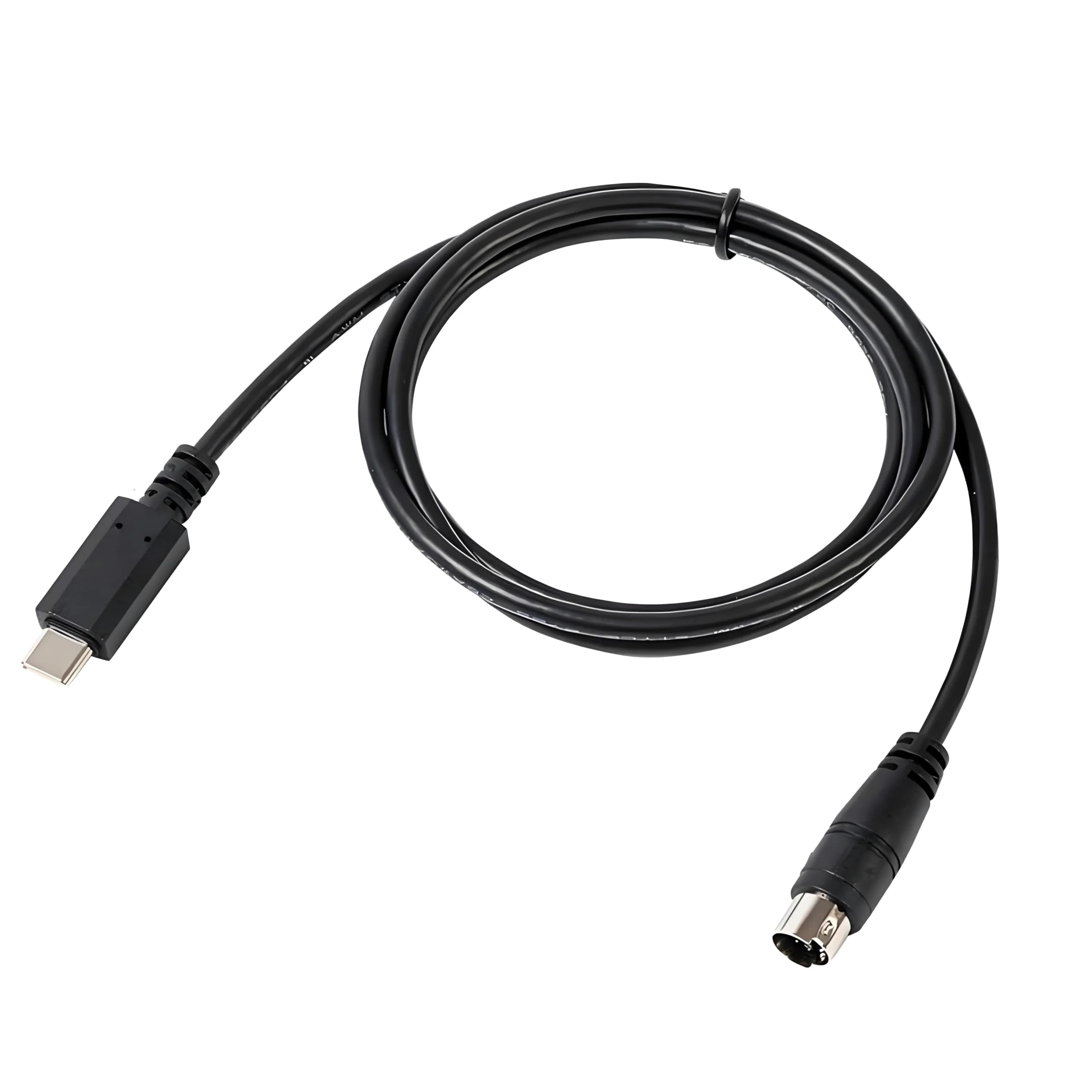 Youtang USB-C auf Mini-Din 7-poliger Stecker Kabel für IK Multimedia iRig-Serie, kompatibel mit HD, HD-A, Keys, I/O 25, I/O49, MIDI 2, Pro, Pro Duo, Pro Duo I/O, Pro I/O, Stream (USB-C auf Min Din, 10