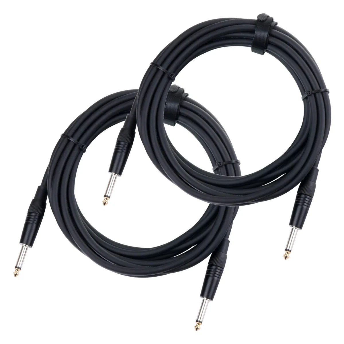 Pronomic BOXJ-5 Lautsprecherkabel DJ PA Boxenkabel (Professionelles Boxenkabel, 6,3 mm Klinke, Länge 5m, säure- und ölfest, Spannzangen-Zugentlastung)