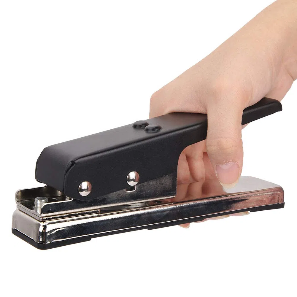 Gitarren-Bass-Plektrum-Pick-Stanzer, Metall-Maker, Robust, Langlebig, für DIY-Gitarren-Pick-Herstellung, Geschenk für -Enthusiasten, Metall + Kunststoff
