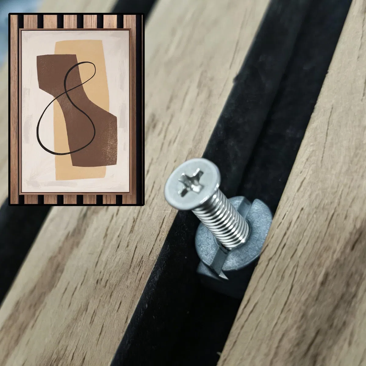 5 Stück Haken für akustikpaneel Ohne Bohren Akustikpaneele Zubehör Flexibel Einstellbar Haken für Schallschutzplatten für Aufhängen von Bilderrahmen, Ablagen und Wanddekoration usw